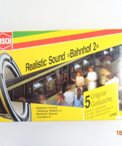 Busch H0 5764 Realistic Sound Straßenverkehr neuwertig in OVP CK2843