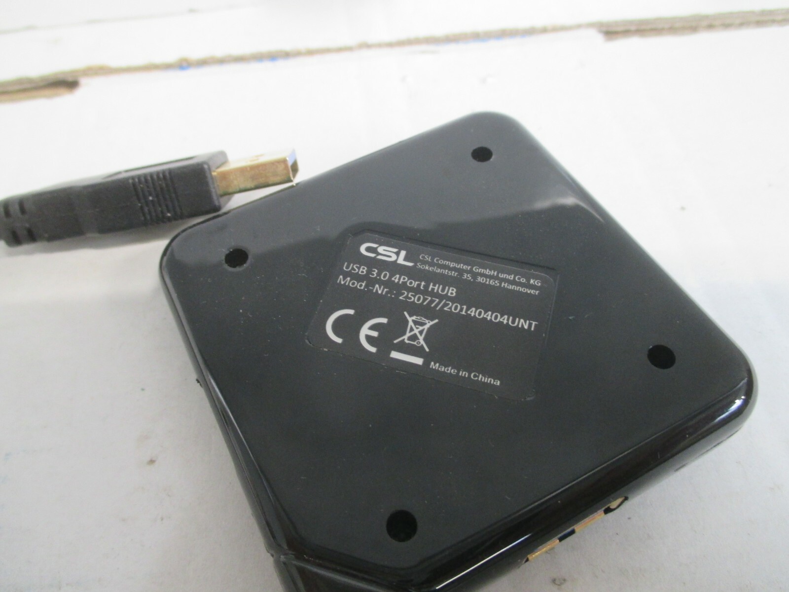 CSL 4-Fach-Hub 3.0 USB Verteiler o.OVP WZ4018 – Bild 3