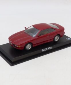 Del Prado 1:43 BMW 850i dunkelrot auf Podest, siehe Bilder o. EB6556