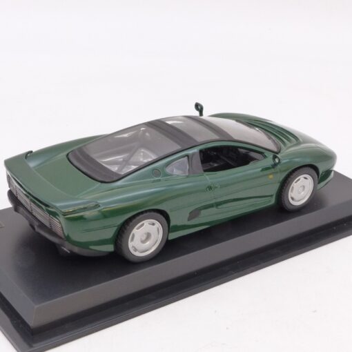 Del Prado 1:43 Jaguar XJ 220 dunkelgrün auf Podest, siehe Bilder o. EB6543 – Bild 3