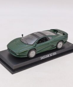 Del Prado 1:43 Jaguar XJ 220 dunkelgrün auf Podest, siehe Bilder o. EB6543