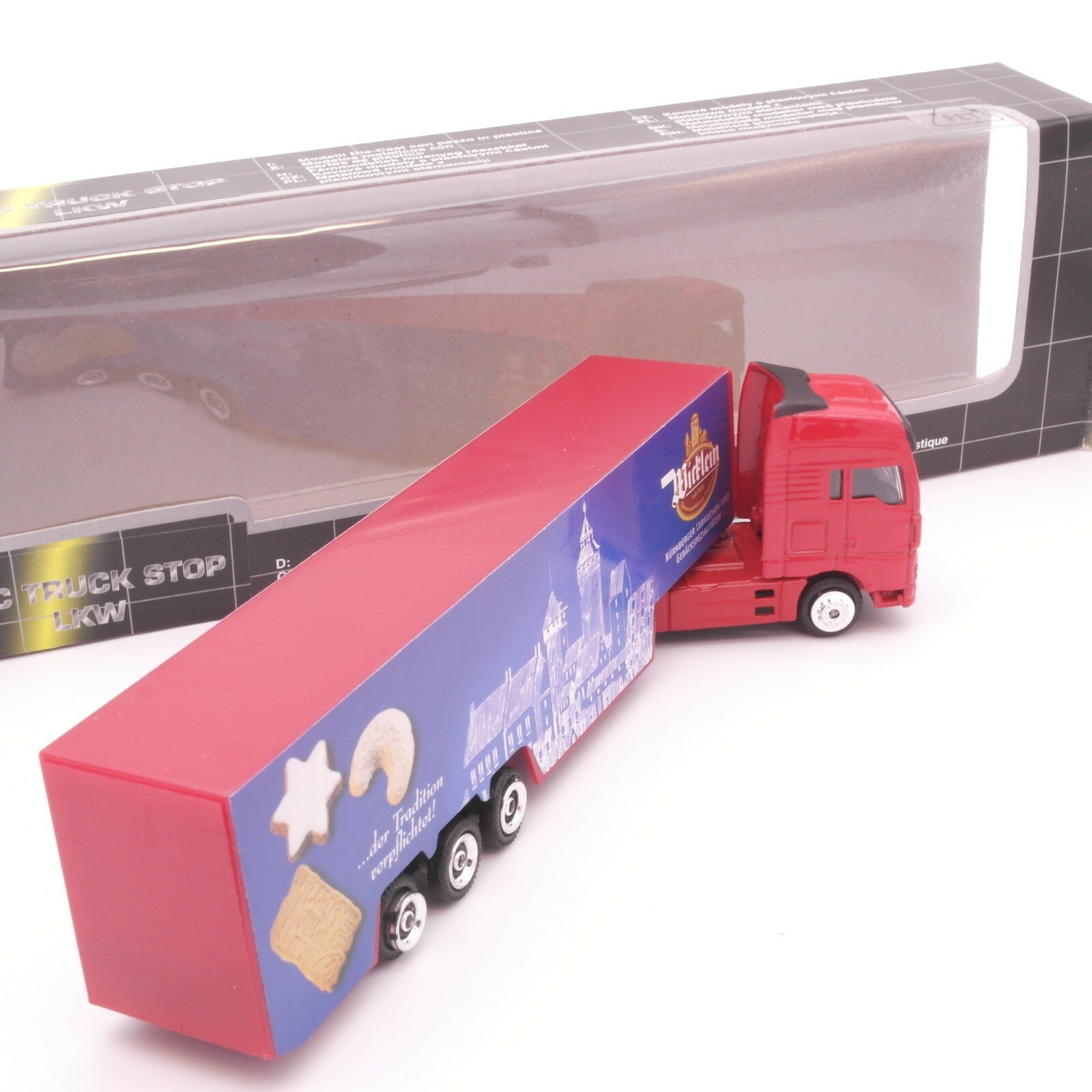 Dickie 1:87 3415731 MAN Sattelzug Schmidt Lebkuchen in OVP RT1573 – Bild 3