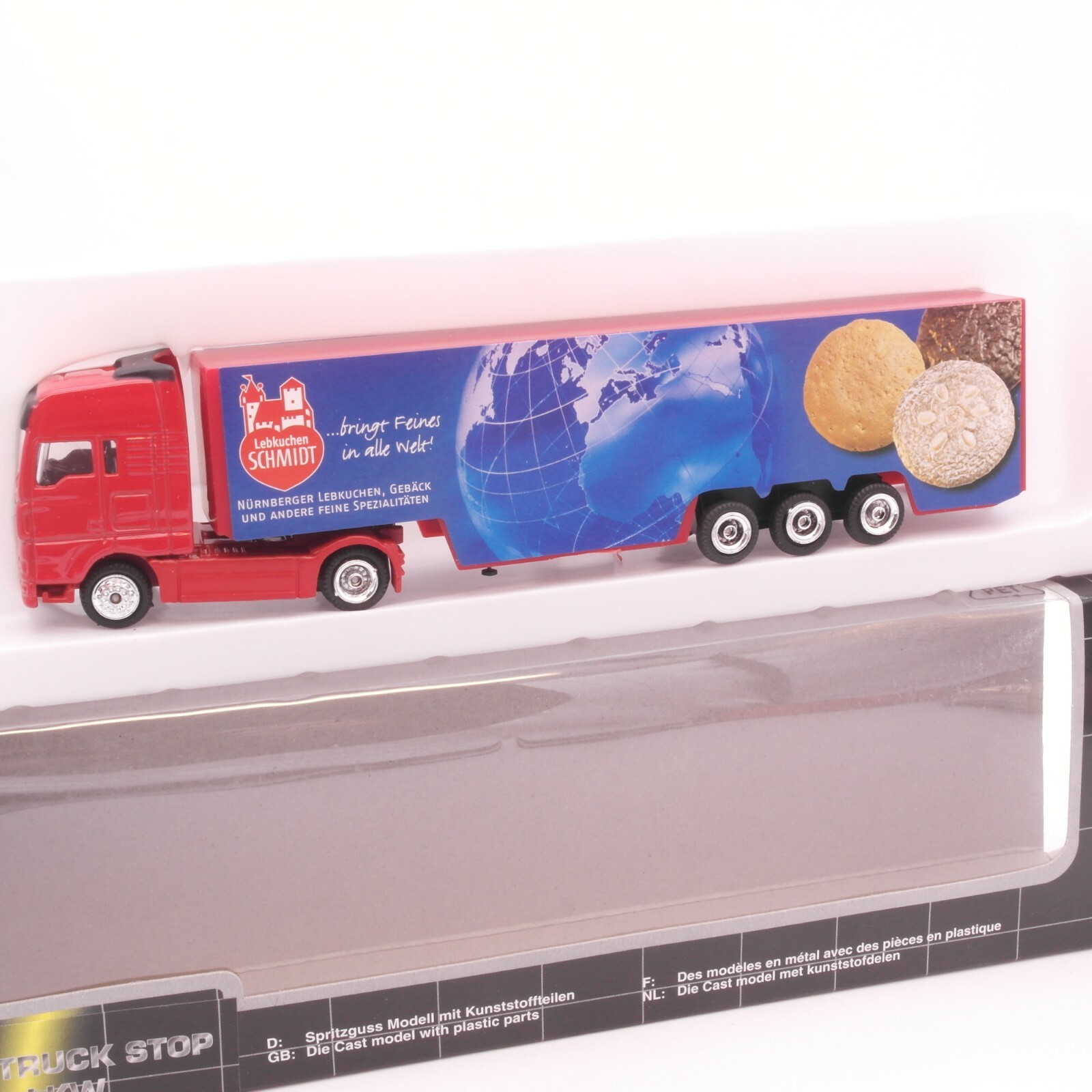 Dickie 1:87 3415731 MAN Sattelzug Schmidt Lebkuchen in OVP RT1573