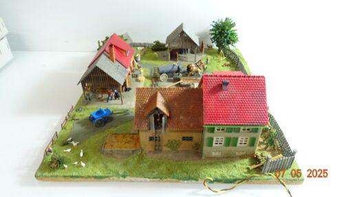 Diorama H0 Bauernhof Landleben aus Anlagenrückbau siehe Foto CK8024 o. – Bild 6