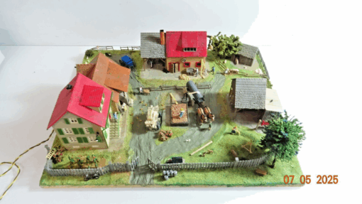 Diorama H0 Bauernhof Landleben aus Anlagenrückbau siehe Foto CK8024 o.