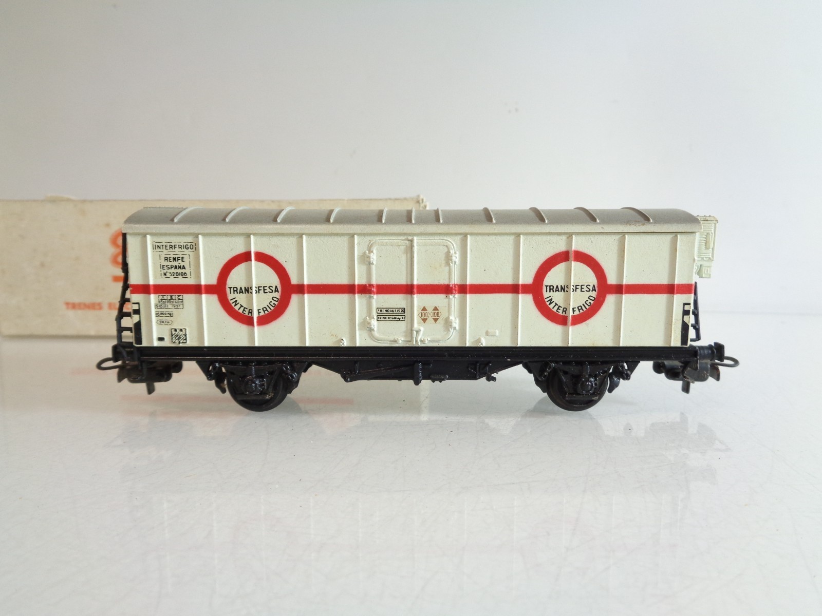 Electrotren H0 Kühlwagen Transfesa Inter Frigo der RENFE in OVP BH843 – Bild 3