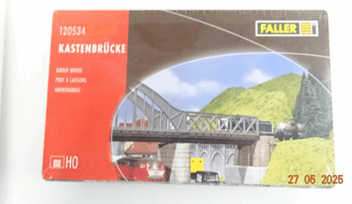 Faller H0 120534 Kastenbrücke neuwertig in OVP RR1298