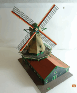 Faller H0 191832 Windmühle De Kat ca 26 x 17 cm RR3841 o.