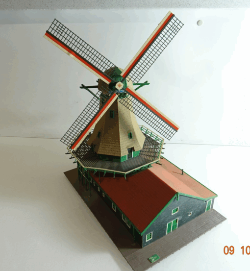 Faller H0 191832 Windmühle De Kat ca 26 x 17 cm RR3841 o.