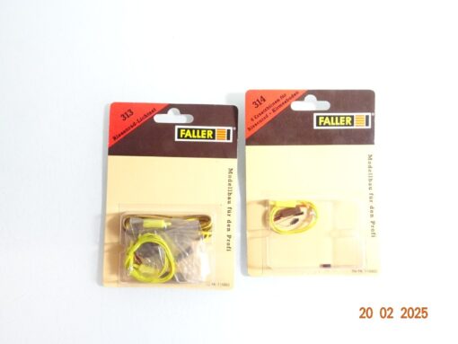 Faller H0 313 u. 314 Lichtset siehe Foto in OVP CK6222