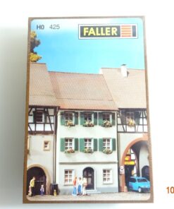 Faller H0 425 Stadtwohnhaus siehe Foto in OVP CK4770