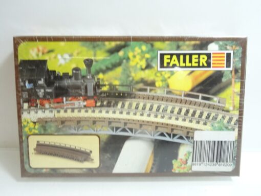 Faller H0 554 Gleisbett gebogen Neu in OVP QR4337
