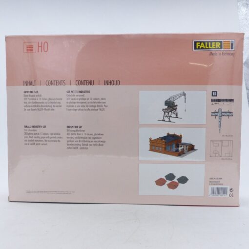 Faller H0 Bausatz 190114 Gewerbe-Set in ungeöffneter OVP EX5245 – Bild 3