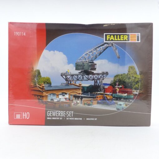 Faller H0 Bausatz 190114 Gewerbe-Set in ungeöffneter OVP EX5245