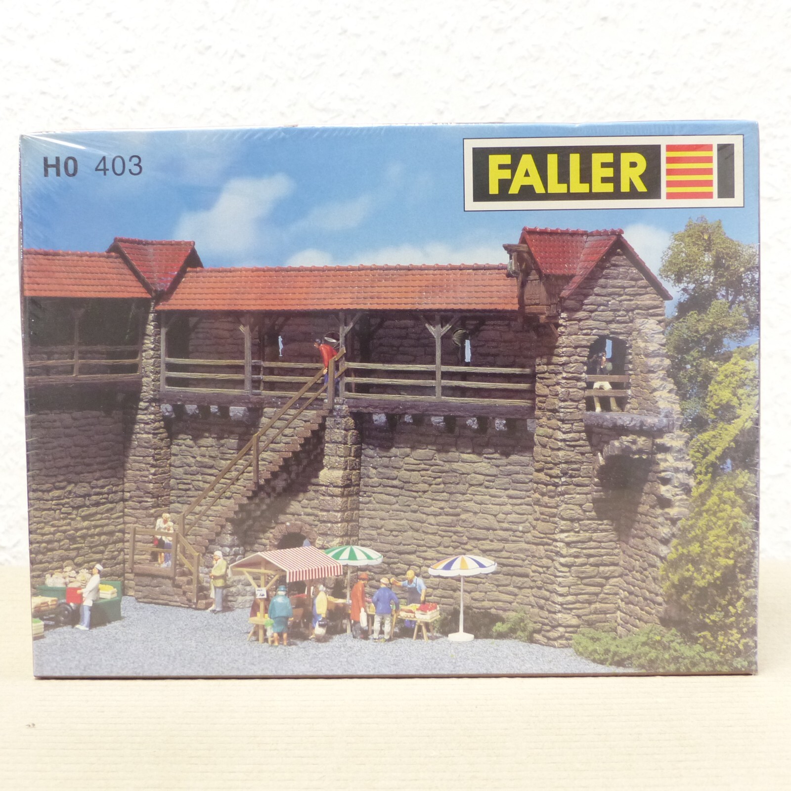 Faller H0 Bausatz 406 zwei Altstadt-Wehrtürme ungeöffnet in OVP EX3013