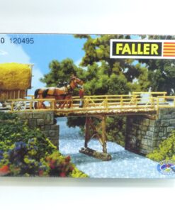 Faller H0 Bausatz Nr.: 120495 Holzstammbrücke - ungeöffnet, in OVP EX2429