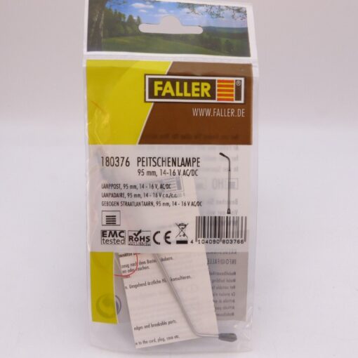 Faller H0 Nr.: 180376 Peitschenlampe 95 mm 14-16 V, in OVP EB9986