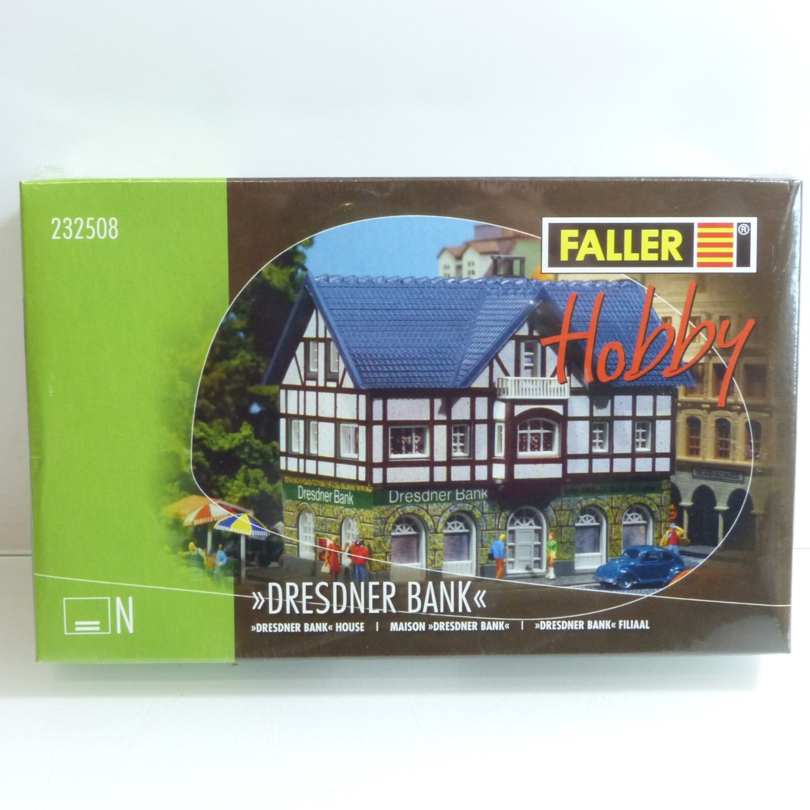 Faller Spur N Bausatz Nr.: 232508 Dresdner Bank - ungeöffnet, in OVP EX2541