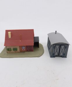 Faller etc. Spur N Bauernhaus und Vollmer Köf-Schuppen in EVP EX6088