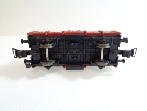 Fleischmann H0 1454 N AC Offener Güterwagen mit Holzladung der DB in OVP C760 – Bild 5