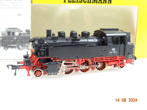 Fleischmann H0 4063 Dampflok BR 064 389-0 der DB  in OVP LE5155