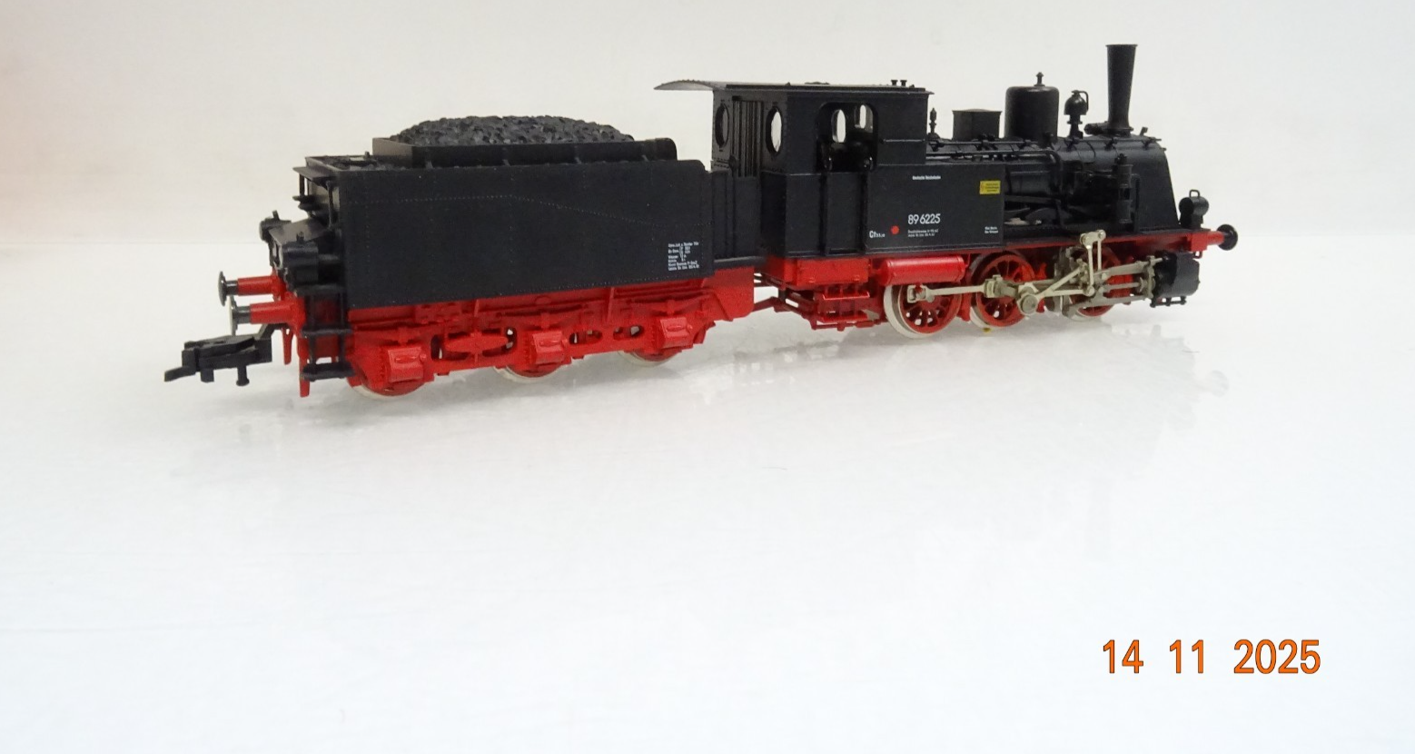 Fleischmann H0 4115 Dampflok BR 89 6225 der DR in OVP JL4482 – Bild 3