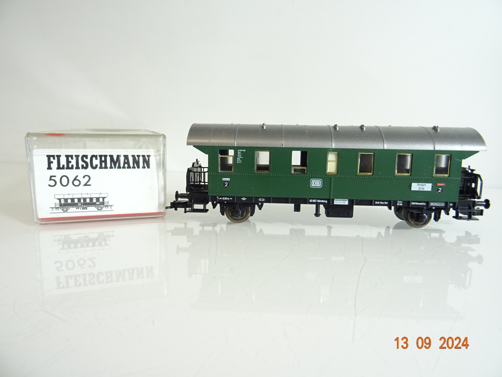 Fleischmann H0 5062 Personenwagen 2. Klasse der DB in OVP PR2695