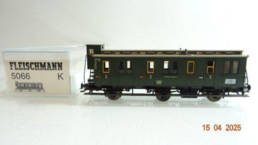 Fleischmann H0 5066 K Personenwagen 2.Kl. der DB in OVP PR7146