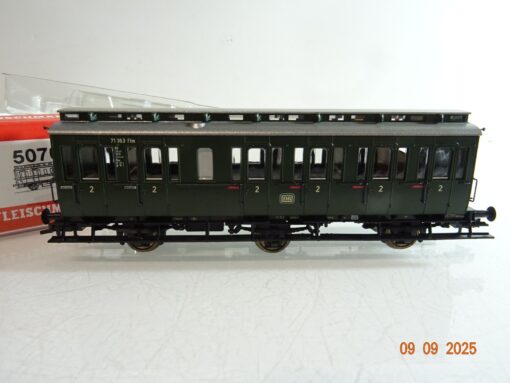 Fleischmann H0 5070 51 K Personenwagen 2. Klasse der DB in OVP RR3487 – Bild 3