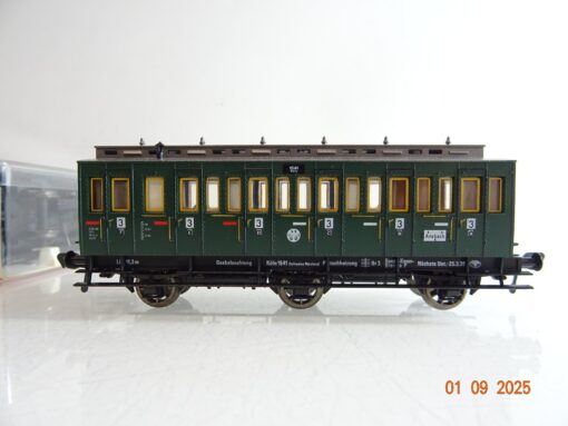 Fleischmann H0 5092 Abteilwagen der DRG mit Licht in OVP BH63 – Bild 3