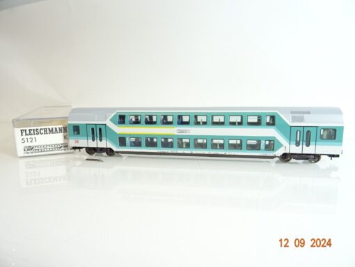 Fleischmann H0 5121K Doppelstockwagen 1./2.Kl. der DB in OVP PR2653
