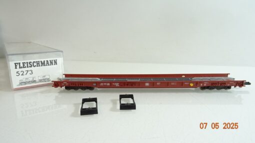 Fleischmann H0 5273 Niederflurwagen ohne LKW der DB in OVP PR7410