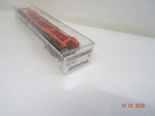 Fleischmann H0 5293 K Autoreisezugwagen mit PKW der DB in OVP PR5904 – Bild 3