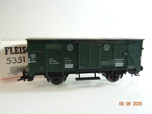 Fleischmann H0 5351 Gerätewagen zum Kranwagen der DB in OVP RR3491