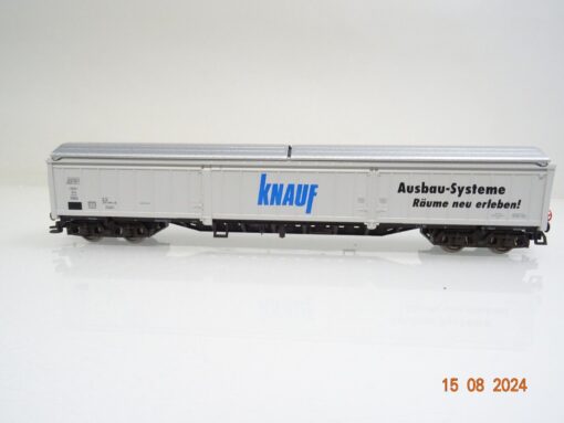 Fleischmann H0 5383K Großraum Güterwagen Knauf der DB in OVP PR2090 – Bild 3