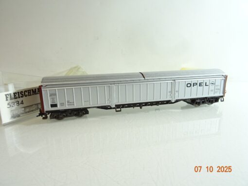 Fleischmann H0 5384 K Schiebewandwagen Opel der DB in OVP RR3803