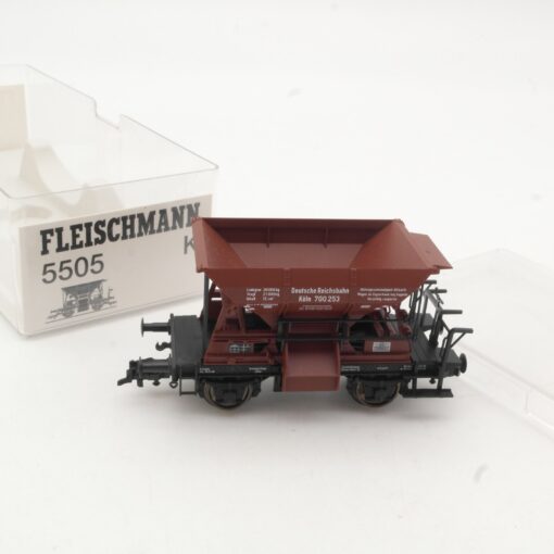 Fleischmann H0 5505 K Selbstentladewagen Talbot der DRG in OVP RR1205 – Bild 3