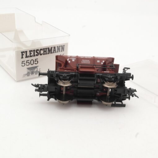 Fleischmann H0 5505 K Selbstentladewagen Talbot der DRG in OVP RR1205 – Bild 4