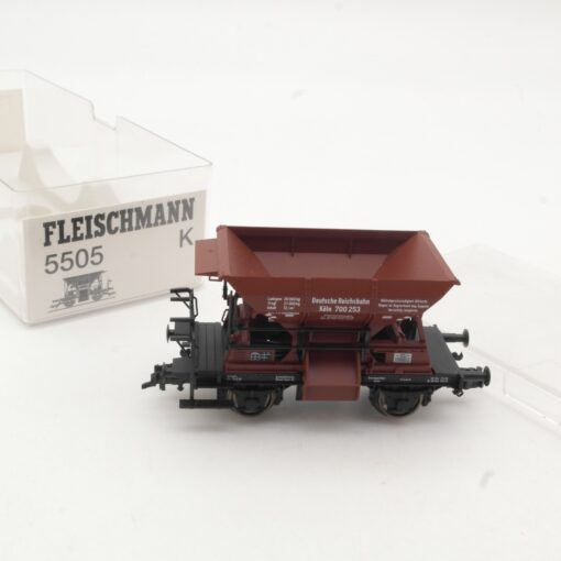 Fleischmann H0 5505 K Selbstentladewagen Talbot der DRG in OVP RR1205
