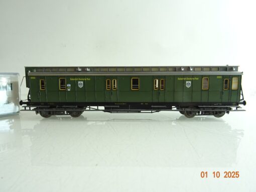 Fleischmann H0 5803 Bahnpostwagen der Königl. Deutsche Post in OVP BH234 – Bild 3