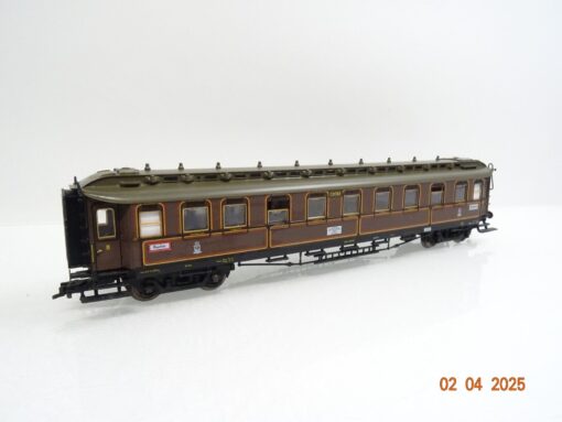 Fleischmann H0 5853 K Personenwagen 3.Kl. der K.P.E.V. in OVP LE9931 – Bild 3
