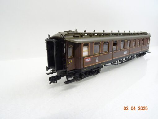 Fleischmann H0 5853 K Personenwagen 3.Kl. der K.P.E.V. in OVP LE9931 – Bild 4
