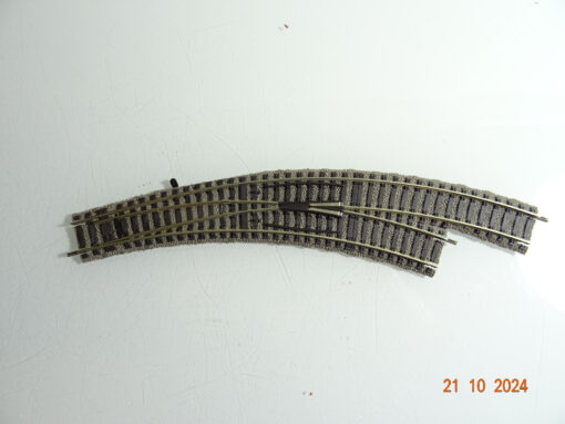 Fleischmann H0 6142 Bogenweiche rechts siehe Foto CK3493 o.