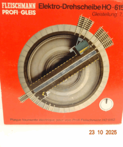 Fleischmann H0 6152 Profi-Gleis Elektro-Drehscheibe Top in OVP JL3797