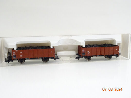 Fleischmann H0 825215 K Kohlewagen-Set 2tlg. der DB in OVP LE4935