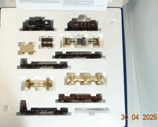 Fleischmann H0 865850 Hafenzug-Wagen-Set der DB in OVP PR7369 – Bild 3