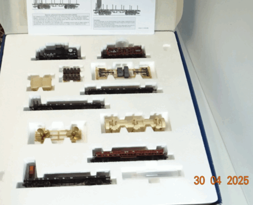 Fleischmann H0 865850 Hafenzug-Wagen-Set der DB in OVP PR7369