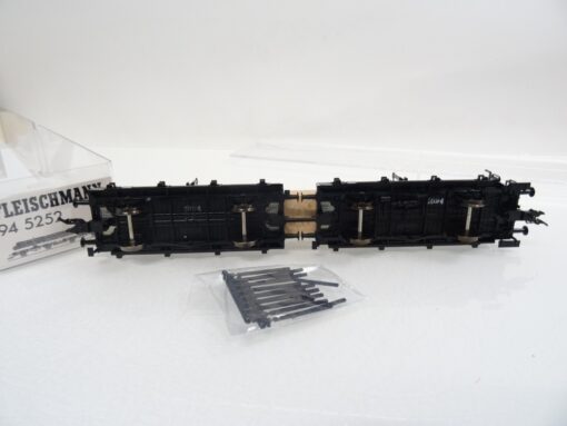 Fleischmann H0 94 5252 K Rungenwagen mit Ladung in OVP RR1040 – Bild 4