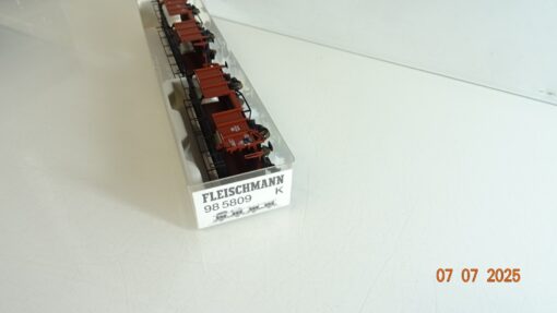 Fleischmann H0 985809 Autotransportwagen Set 2 tlg. der DB in OVP PR8967 – Bild 3