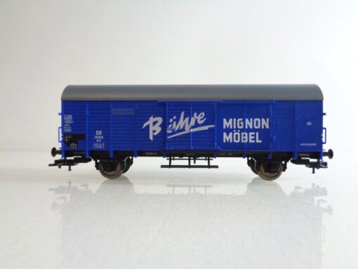 Fleischmann H0 AC gedeckter Güterwagen Bähre der DB für Märklin BH744 o. – Bild 3
